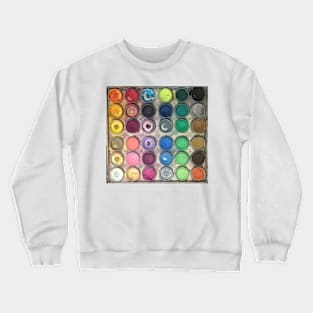 Watercolor Palette Crewneck Sweatshirt